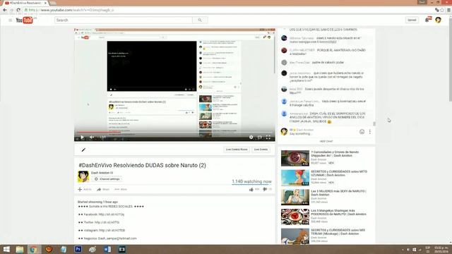 #DashEnVivo Resolviendo DUDAS sobre Naruto (2) смотреть онлайн