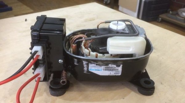 Kompressorkühlbox Kompressor offen Secop BD1.4F Micro 12 Volt Kühlbox Kühlschrank Minikühlschrank