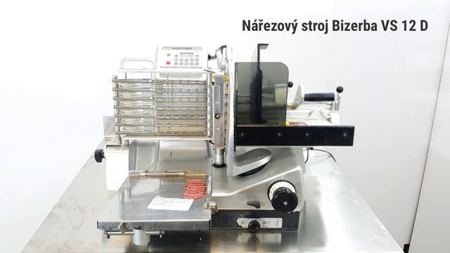Nářezový stroj Bizerba VS 12 D - automat смотреть онлайн