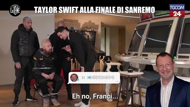 Taylor Swift a Sanremo? Lo scherzo con l'IA ad Amadeus смотреть онлайн