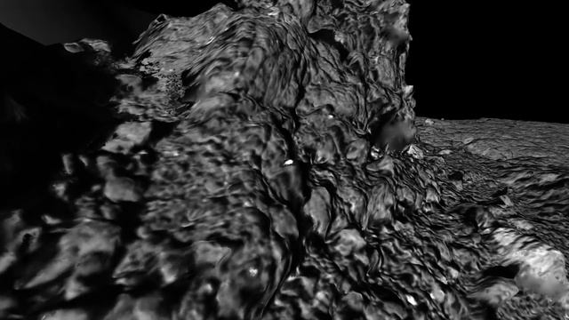 Comet 67P/Churyumov-Gerasimenko: Flight over Abydos valley смотреть онлайн