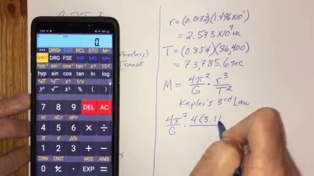 Stellar Mass from Exoplanet Orbital Radius and Orbital Period Data смотреть онлайн