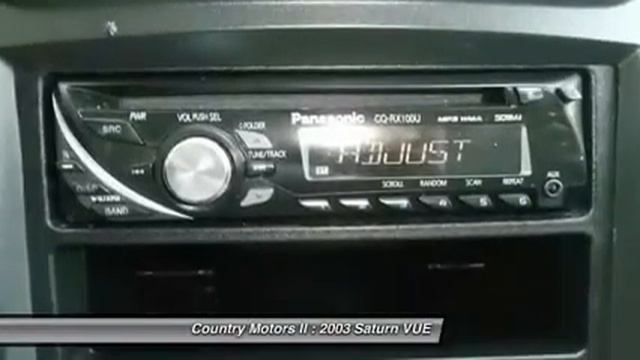 2003 Saturn VUE 4D Utility AWD V6 Toms River NJ 08753 смотреть онлайн