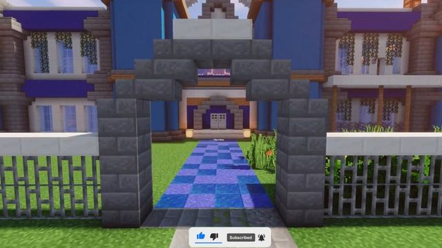 Minecraft Blue Castle Cinematic смотреть онлайн