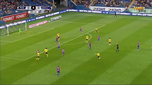 Всего голы «Ростова» в первой половине сезона 2023/24