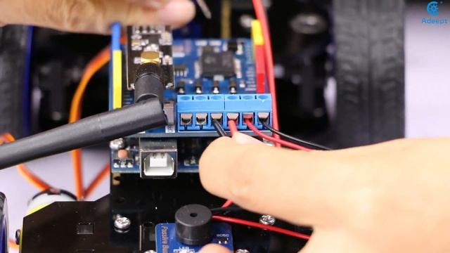 Adeept 4WD RC Arduino Smart Car Kit Assembly Tutorial(Part 3) смотреть онлайн
