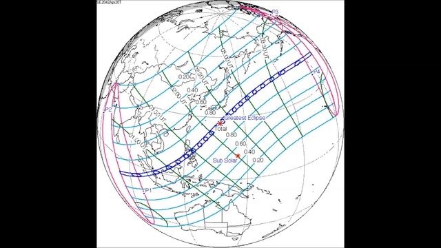 2019 - 2050 future solar eclipses visible from the Philippines смотреть онлайн