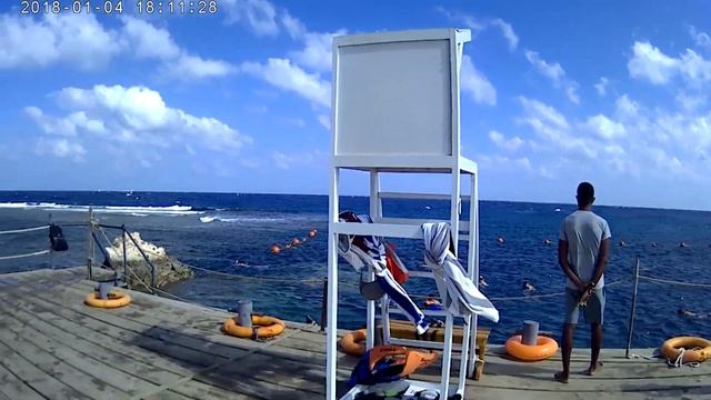 SATAY RESORT 5* MARSA ALAM EGYPT, вид с понтона смотреть онлайн