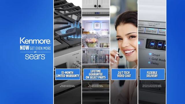 Now Get Even More with Kenmore at Sears | $100 CASHBACK in Points смотреть онлайн