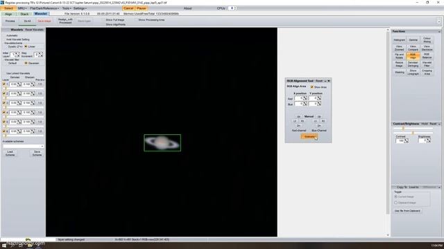 How to process a picture of Saturn using PIPP, AutoStakkert, and Registax! (File download included) смотреть онлайн