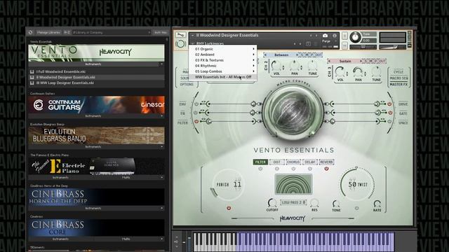 Quick Look: Vento Essentials by Heavyocity смотреть онлайн