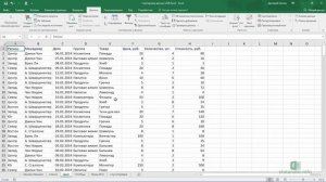 Сортировка данных в MS Excel