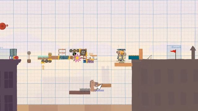 Ultimate Chicken Horse//енот поласкун и лошадь//похождения#2