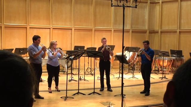 University of Delaware Freshman Trumpet Ensemble смотреть онлайн