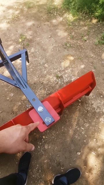 Грейдерный отвал для МТЗ-082,132,152 #minitractor т.:89268684250 смотреть онлайн