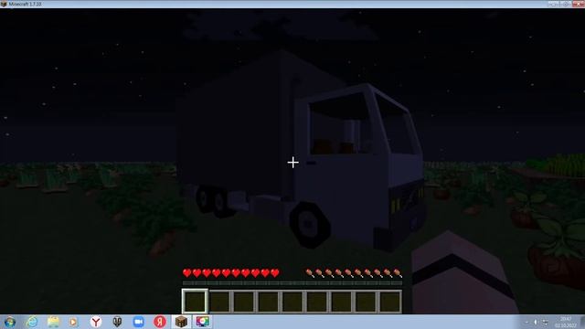 ЭТОТ ПРИЗРАЧНЫЙ ГРУЗОВИК ПРИЕХАЛ В ДЕРЕВНЮ В 3 ЧАСА НОЧИ В МАЙНКРАФТ  ГОШИНЫ ПРИКОЛЫ MAINCRAFT