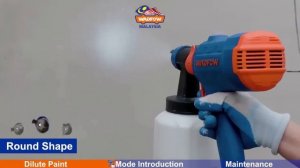 ELECTRIC SPRAY GUN - 450W - WADFOW - WEG1A01