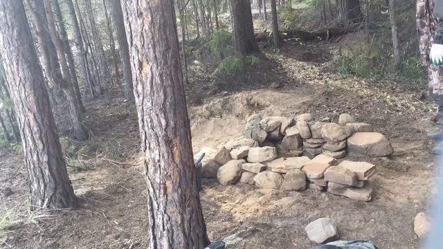 Кама строительство печи на поляне смотреть онлайн