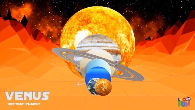 Parade of planets | Solar System | Dwarf planets | Size Sequence | LEOFUNTV смотреть онлайн