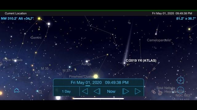 How to find Comet Atlas смотреть онлайн
