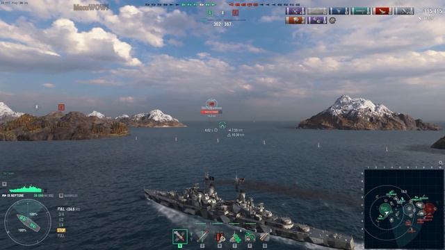 World of WarShips | Neptune | 7 KILLS | 231K Damage - Replay Gameplay 1080p 60 fps смотреть онлайн