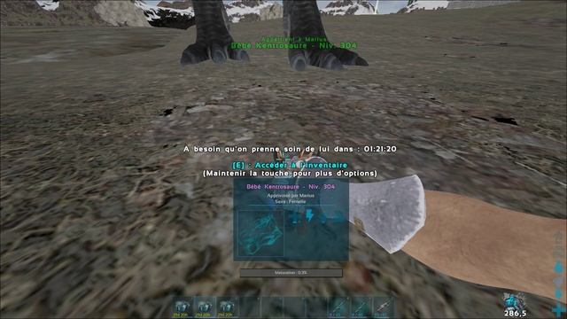 Ark How To Enrage Every Giga With One Bite :D