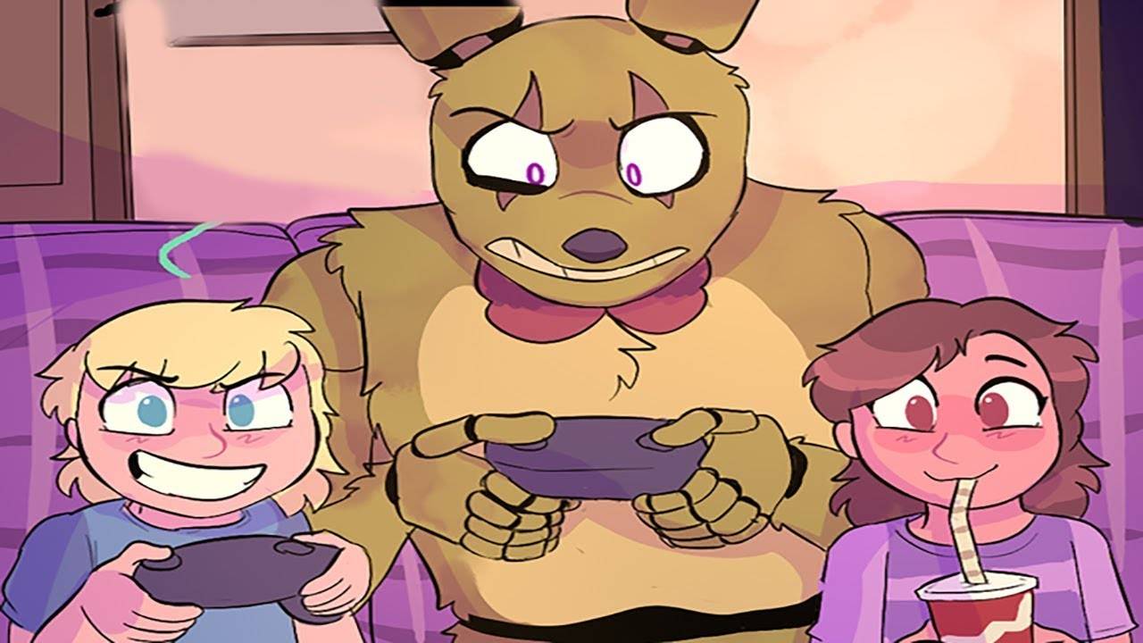 КТО ПОБЕДИТ В ВИДЕО ИГРЕ؟ ☘ ВТОРОЙ АКТ ))) ☘ SPRINGTRAP AND DELIAH ☘ FNAF КОМИКС № 25 #378 смотреть онлайн