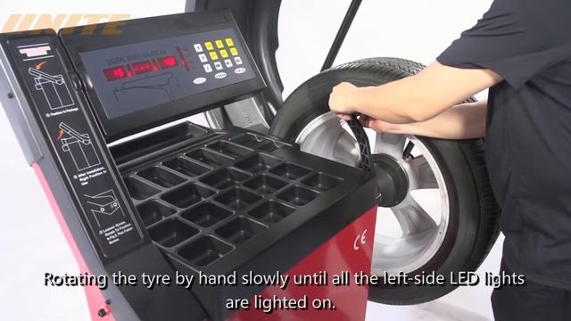 U120 tire balancer machines by unite - Perfect Tyre Equipment смотреть онлайн