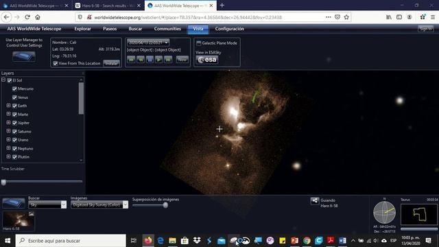 world wide telescope Tarea observando el cielo смотреть онлайн