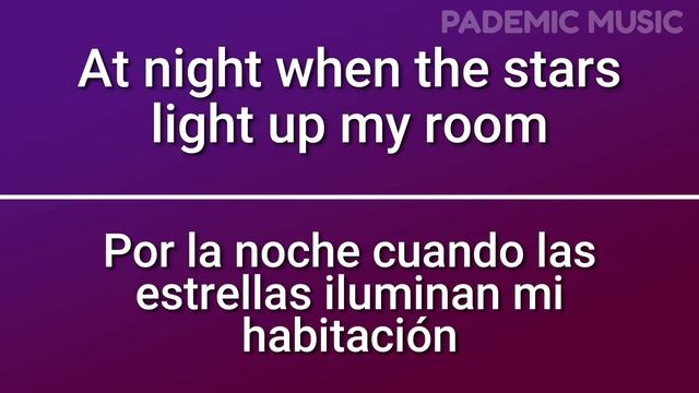 Bruno Mars - Talking to the moon (Letra Español - Ingles) смотреть онлайн