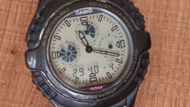 casio AWX-10 timer смотреть онлайн