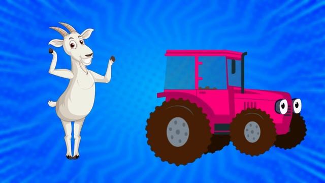 СИНИЙ ТРАКТОР | Песенки для детей - Едет трактор - мультик про машинки TigiBooBoo Toonz