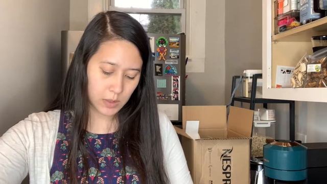 NESPRESSO HAUL & MAKE AN ICED LATTE | Unbox my Nespresso Order with me | Nespresso Vertuo смотреть онлайн