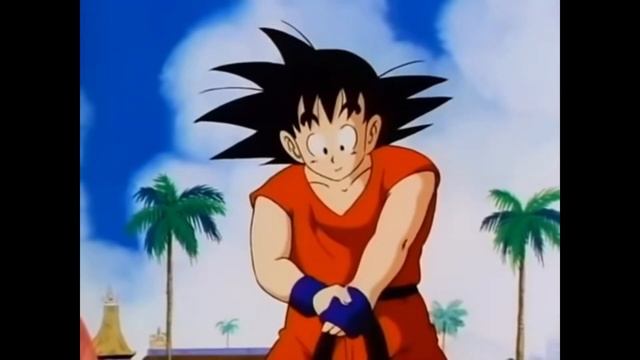 Goku removes his clothes of weight 140 kilos (eng Dubbed) смотреть онлайн