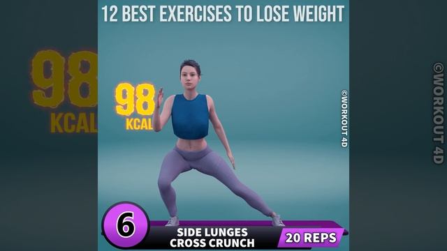 12 BEST EXERCISES TO LOSE 10KG WEIGHT IN 5 WEEKS смотреть онлайн