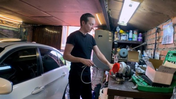 ТУРБОКИТ - ОБЕСПЕЧЕНИЕ ТУРБИНЫ - МАСЛОПОДАЧА, СЛИВ, ПОДАЧА ОЖ. BMW E90 328i N51/N52 TURBO BUILD ///