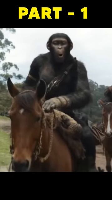 Kingdom Of The Planet Of Apes Movie Explained 🔥 #shorts