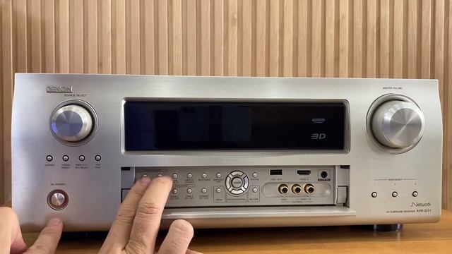 Reset Denon AVR-3311 смотреть онлайн