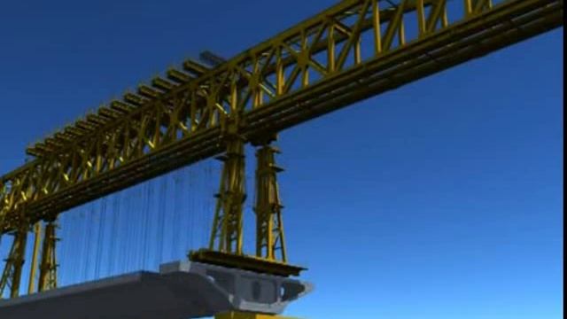 Kerch bridge in Crimea road and rail Керченский мост между Крымом и Россией смотреть онлайн
