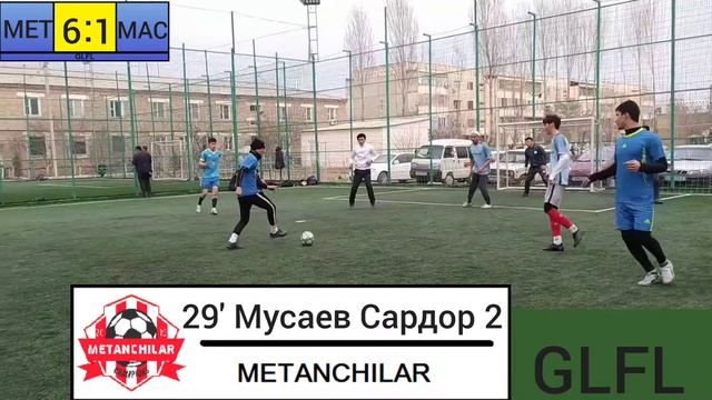 GLFL. Высший Дивизион. 18-Тур. METANCHILAR - MAHALLA CITY смотреть онлайн