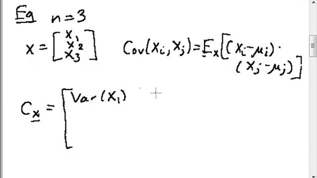 Covariance Matrix Of a Random Vector смотреть онлайн