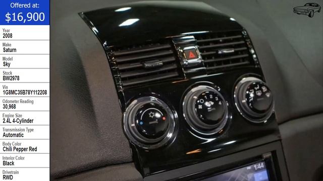 2008 Saturn Sky