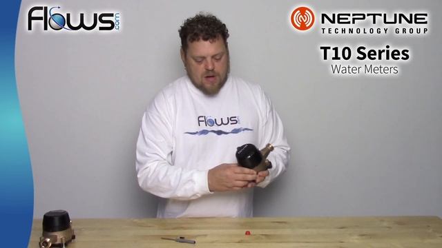 Neptune T10 Water Meter - Changing the Register Orientation смотреть онлайн