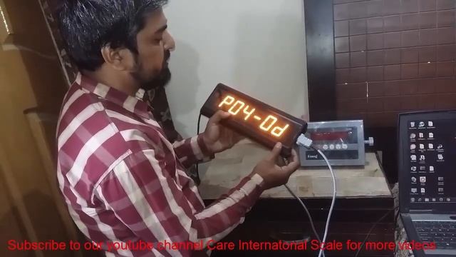 External Display, PC and Weighing Indicator Communication and Calibration Setting смотреть онлайн