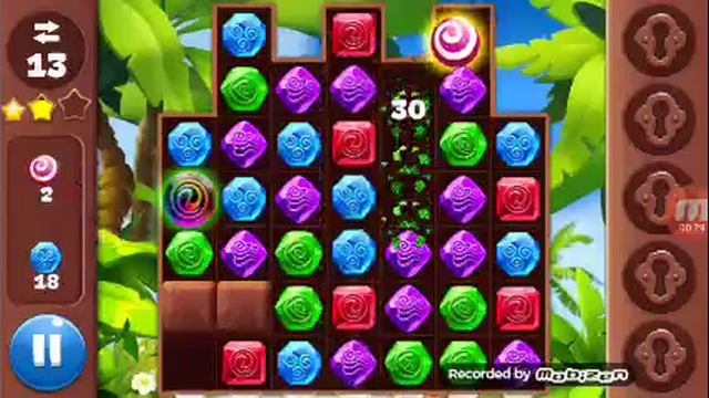 планета самоцветов как пройти 17 уровень