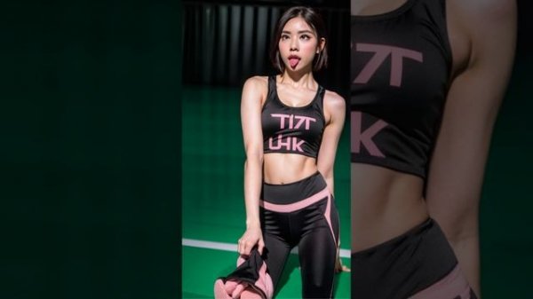 エクササイズ アヘ顔 【AI写真集】ジム / gym / exercise / AI Art / 【AI Look Book】ahegao