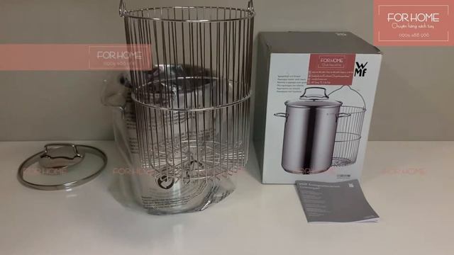 [ForHome] Nồi WMF Spargeltopf mit Glasdeckel 4,5 lít смотреть онлайн