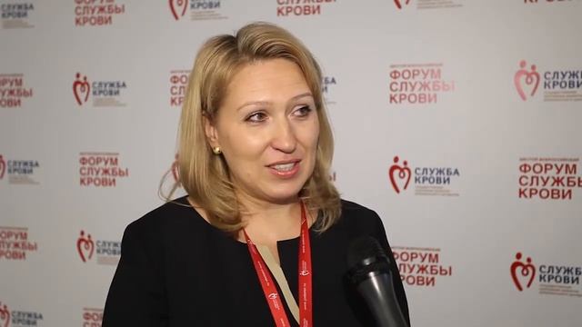 Интервью со Стефанюк Еленой Ивановной. VI Всероссийский Форум Службы крови смотреть онлайн