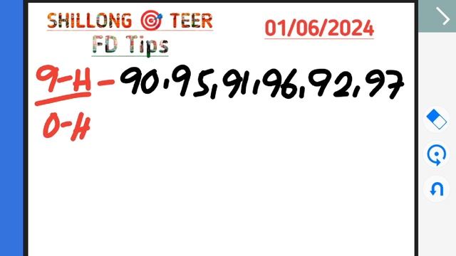 Shillong teer || 36 formula numbers provide || 01/06/2024 today teer common number & h/e line смотреть онлайн