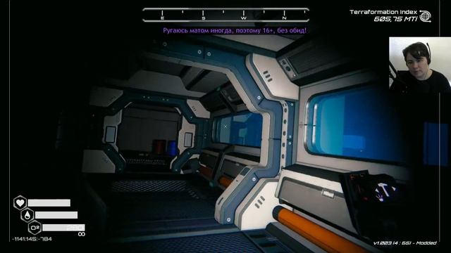 Planet Crafter ч5 - нашли корабль пришельцев и новую локу из обсидиана смотреть онлайн